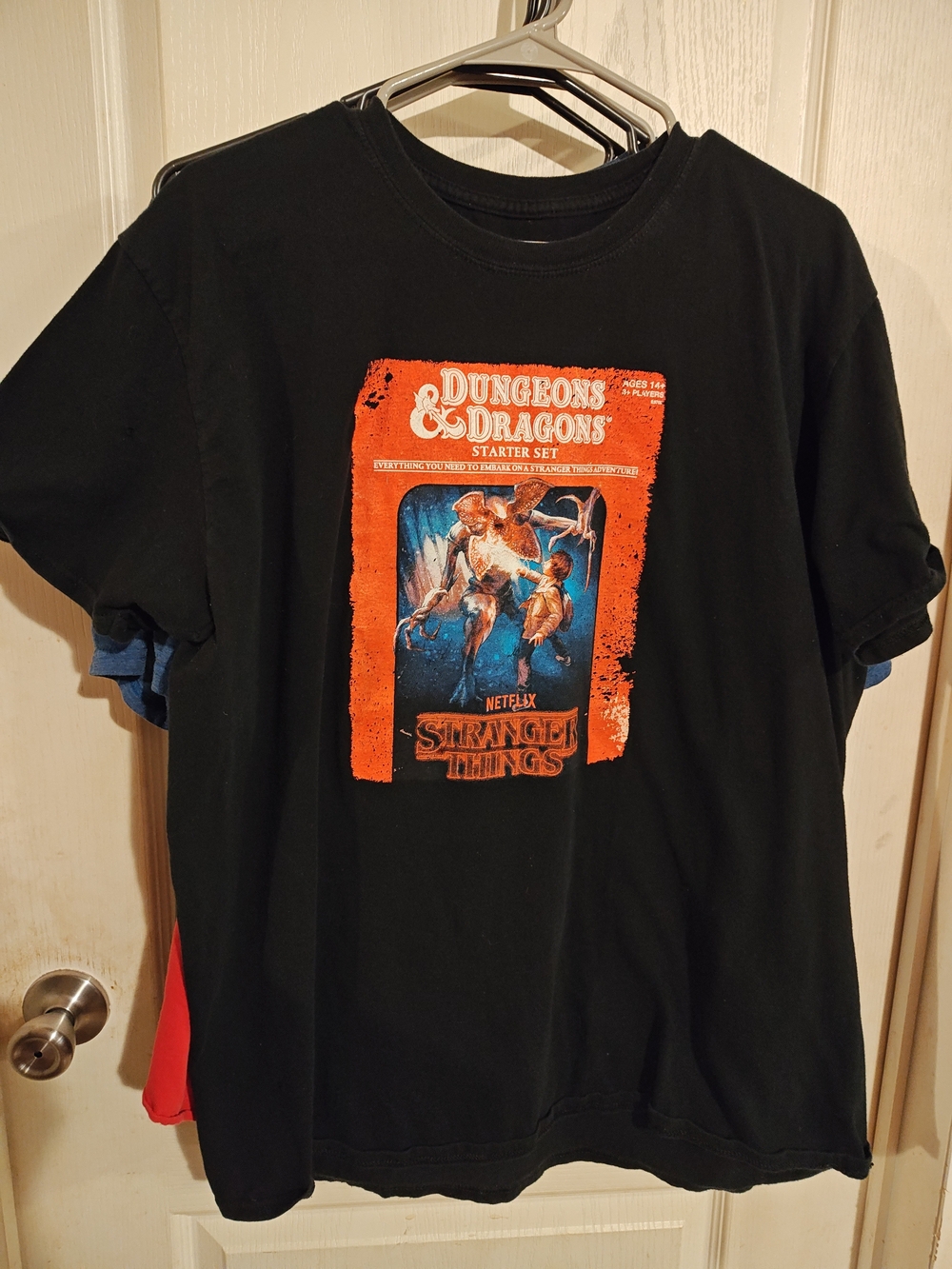 Dungeons & Dragons x Stranger Things Black Graphic Tee
